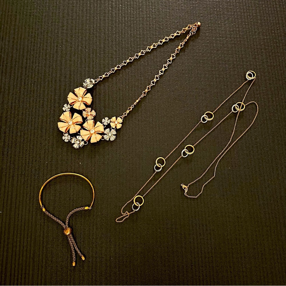 Ted Baker, Monica Vinader, & station necklace ✨